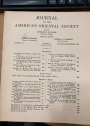 Journal of the American Oriental Society. Volume 81, Number 3, August - September 1961.