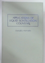 Applications of Liquid Scintillation Counting.