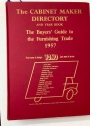 The Cabinet Maker Directory and Year Book. The Buyers' Guide to the Furnishing Trade, 1957.
