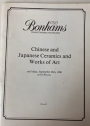 Chinese and Japanese Ceramics and Works of Art. Friday, September 26, 1980.