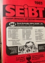 Seibt Export Directory of German Industries, 1983. 30th Edition. (Industriekatalog)