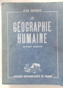 La Géographie Humaine. Abridged Edition.