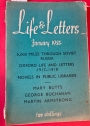 Life and Letters. Volume 11, No 61, January 1935.