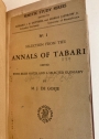 Selection from the Annals of Tabari: With Brief Notes and a Selected Glossary.