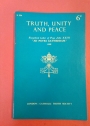 Truth, Unity and Peace. Encyclical Letter of Pope John XXIII. ('Ad Petri Cathedram'). 1959.