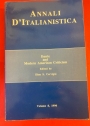 Dante and Modern American Criticism. (Annali d'Italianistica, Volume 8, 1990)