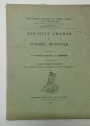 Dix-Huit Chants et Poèmes Mongols. Avec Notations Musicales, Texte Mongol, Commentaires et Traductions.