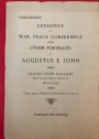 Catalogue of War, Peace Conference and Other Portraits by Augustus John.