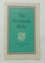 The Kennicott Bible.