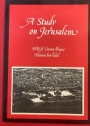 A Study on Jerusalem.