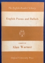English Poems and Ballads.