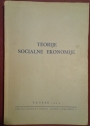 Teorije Družtvenog Gospodarstva.