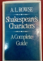 Shakespeare's Characters. A Complete Guide.