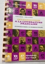 Introduction a la Littérature Français. Du Nouveau Roman a la Chanson de Roland.
