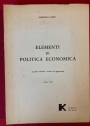 Elementi di Politica Economica. Seconda Edizione, Revista ed Aggiornata.