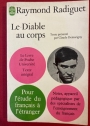 Le diable au corps. Texte Presente par Claude Demarigny.