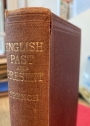 English, Past and Present.