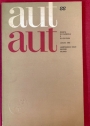 Aut Aut. Rivista di Filosofia e di Cultura. No 88, 1965. Special Issue on Lévi-Strauss.