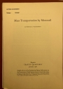 Mass Transportation by Monorail.