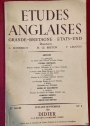 La Satire dans l'Oeuvre d'Evelyn Waugh.