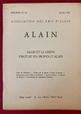Alain. Bulletin No 67, Juin 1989. Alain et la Grève; Vingt-et-un Propos d'Alain.