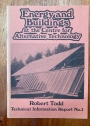 Energy and Buildings at the Centre for Alternative Technology. Technical Information Report No.1.