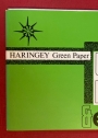 Haringey Green Paper: Urban Design and Environment.