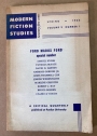 Ford Madox Ford Special Number. (Modern Fiction Studies, Volume 9, Number 1).