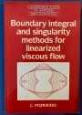 Boundary Integral and Singularity Methods for Linearized Viscous Flow.
