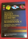 Modern Differential Geometry of Curves and Surfaces with Mathematica. Third Edition.