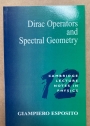 Dirac Operators and Spectral Geometry.