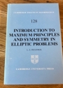 An Introduction to Maximum Principles and Symmetry in Elliptic Problems.