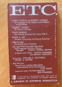 Etc. A Review of General Semantics. A Quarterly Concerned with the Role of Language and Symbols in Human Behavior. Volume 17, No 3, Spring 1960.