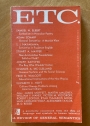 Etc. A Review of General Semantics. A Quarterly Concerned with the Role of Language and Symbols in Human Behavior. Volume 18, No 4, February 1962.