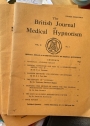 British Journal of Medical Hypnotism. Collection of 4 Issues.