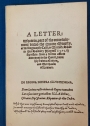 A Letter [1575].