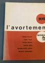 L'Avortement. (Lumière et Vie Volume 21, No 109, August 1972)