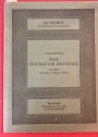 Catalogue of Fine Old Master Drawings, including The Property of Various Owners. (July 3, 1980)
