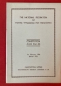 The National Federation of Inland Wholesale Fish Merchants. Constitution and Rules. Revised 1959.