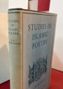 Studies in Islamic Poetry.