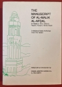 The Manuscript of al-Malik al-Afdal: A Medieval Arabic Anthology from the Yemen.