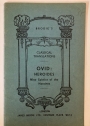 Ovid: Heroides: Nine Epistles of the Heroines. A Literal Translation.