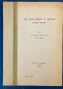 The Development of Modern Iraqi Poetry. As-sir al-Iraqi l-hadit: marhala wa-tatawwur.