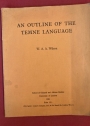 An Outline of the Temne Language.