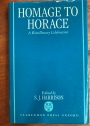 Homage to Horace: A Bimillenary Celebration.