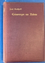 Erinnerungen an Rubens. Zweite Auflage.