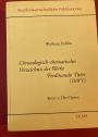 Chronologisch-thematisches Verzeichnis der Werke Ferdinando Paërs. Band 1: Die Opern.