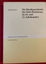 Die Musikgeschichte der Abtei Reichenau im 10. und 11. Jahrhundert. Ein Versuch.