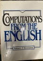 Computations from the English: A Procedural Logic Approach for Representing and Understanding English Texts.