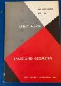 Space and Geometry in the Light of Physiological, Pyschological and Physical Inquiry.